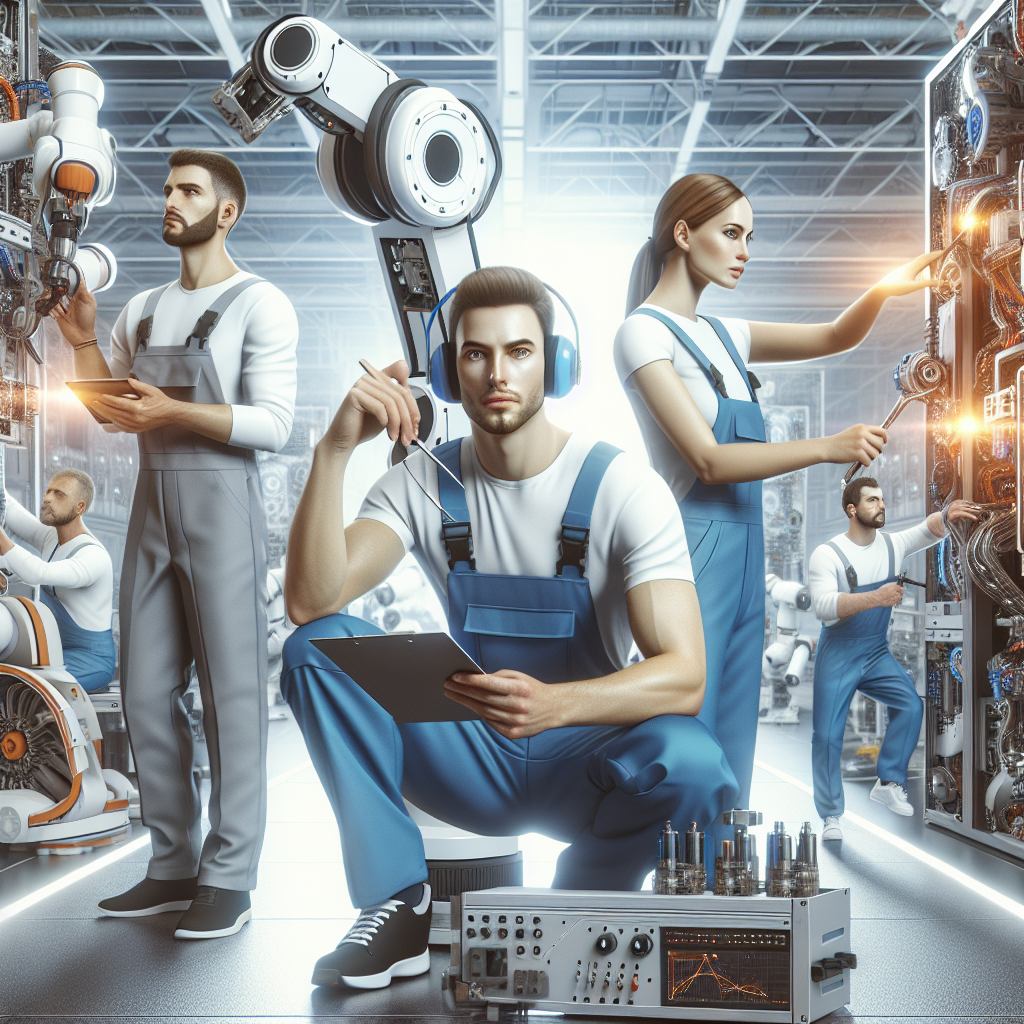 Service und Wartung von Robotern