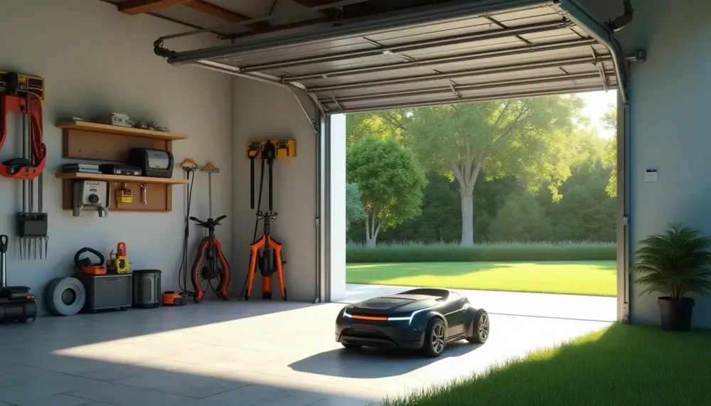 Die perfekte Mähroboter Garage: Schutz und Komfort für Ihren Helfer