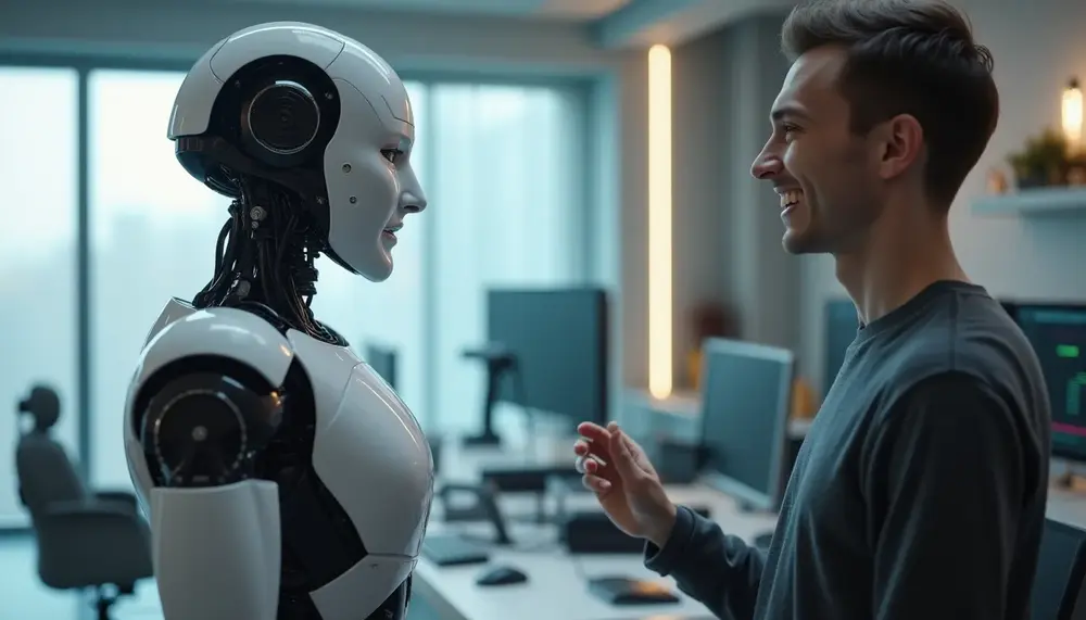 KI Roboter greift Mensch an: Fiktion oder Realität?