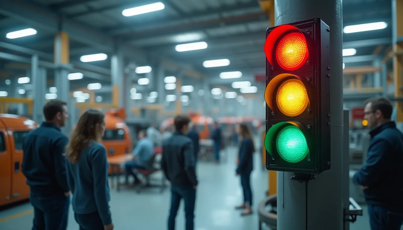 Kollaborations-Sicherheits-Ampel