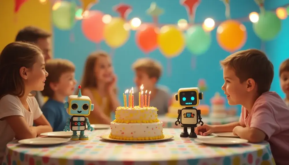 Roboter-Geburtstag: Ideen für ein technisches Fest