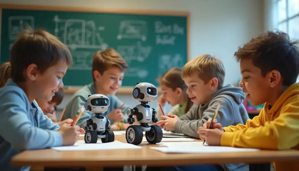 Robotik Grundschule: Wie Roboter den Unterricht revolutionieren