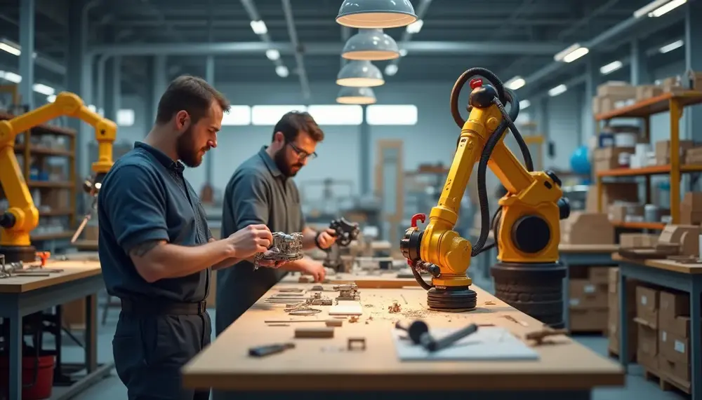 Wie robotik im Handwerk für mehr Innovation sorgt